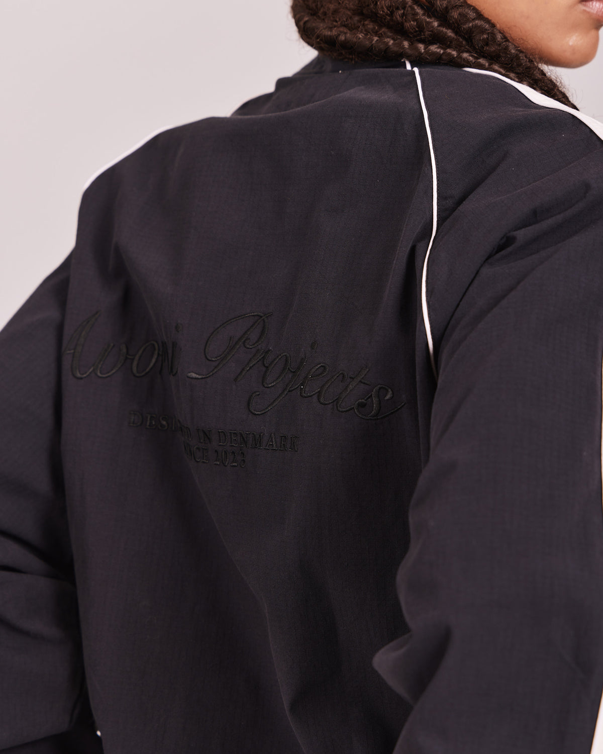 Essential Track Jacket - Black/Off White