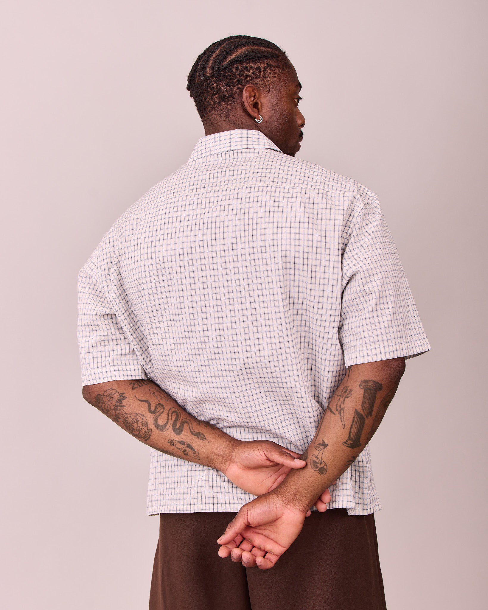 SS Checkered Shirt - Blue/Navy