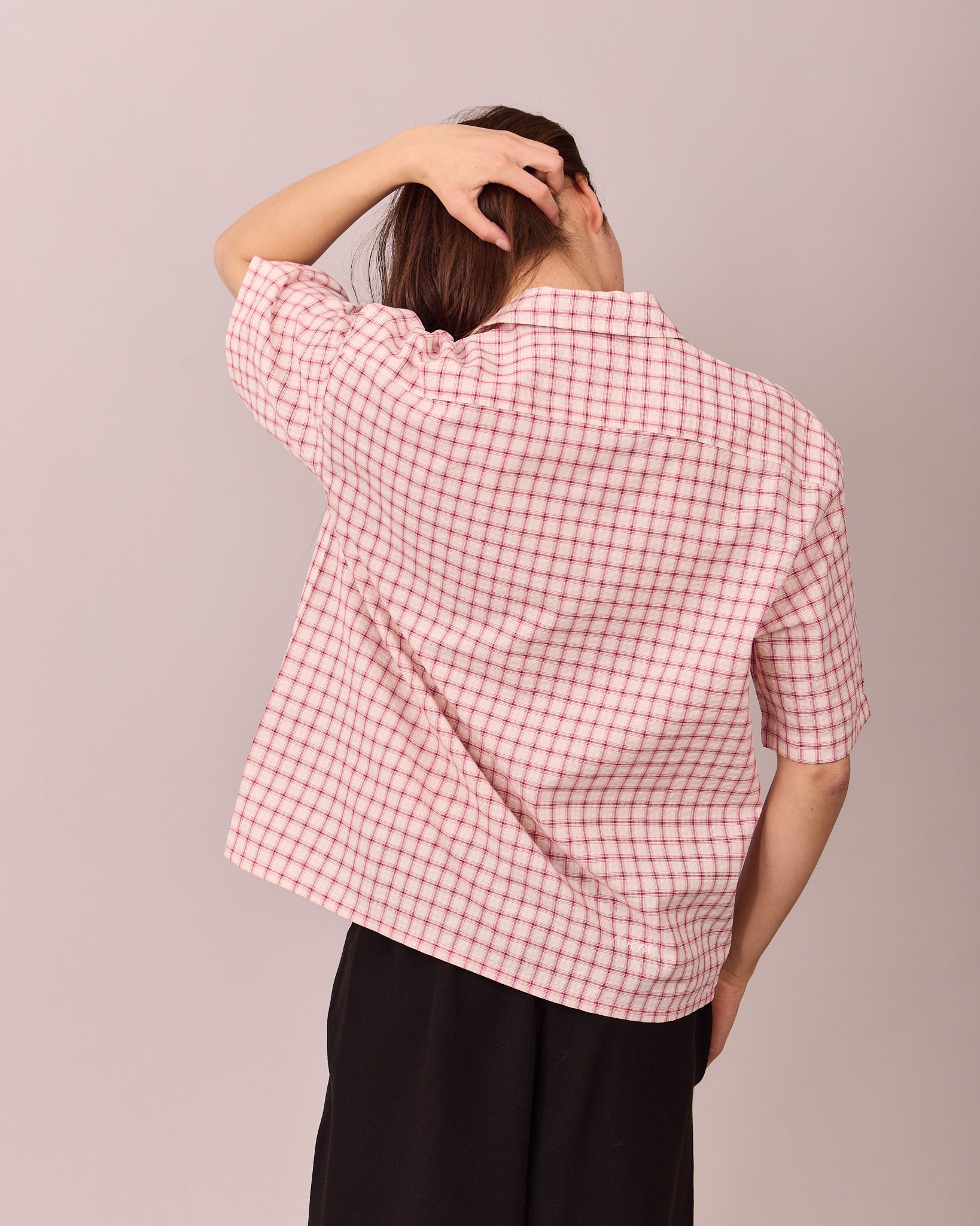 SS Checkered Shirt - Red/White