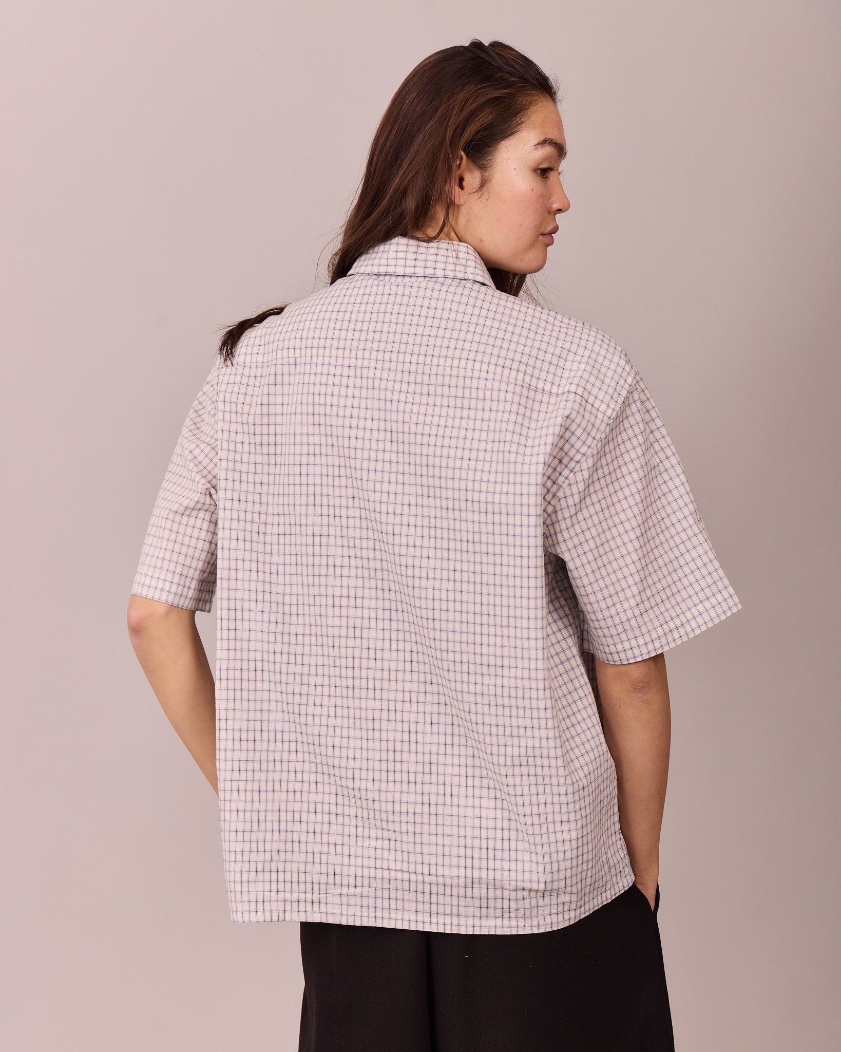 SS Checkered Shirt - Blue/Navy