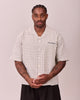 SS Checkered Shirt - Navy/White