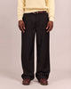Straight Suit Pants - Black