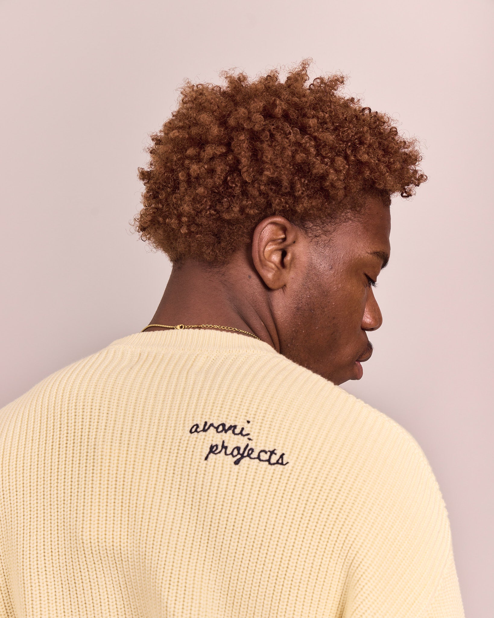 Fisherman O Neck Knit - Butteryellow