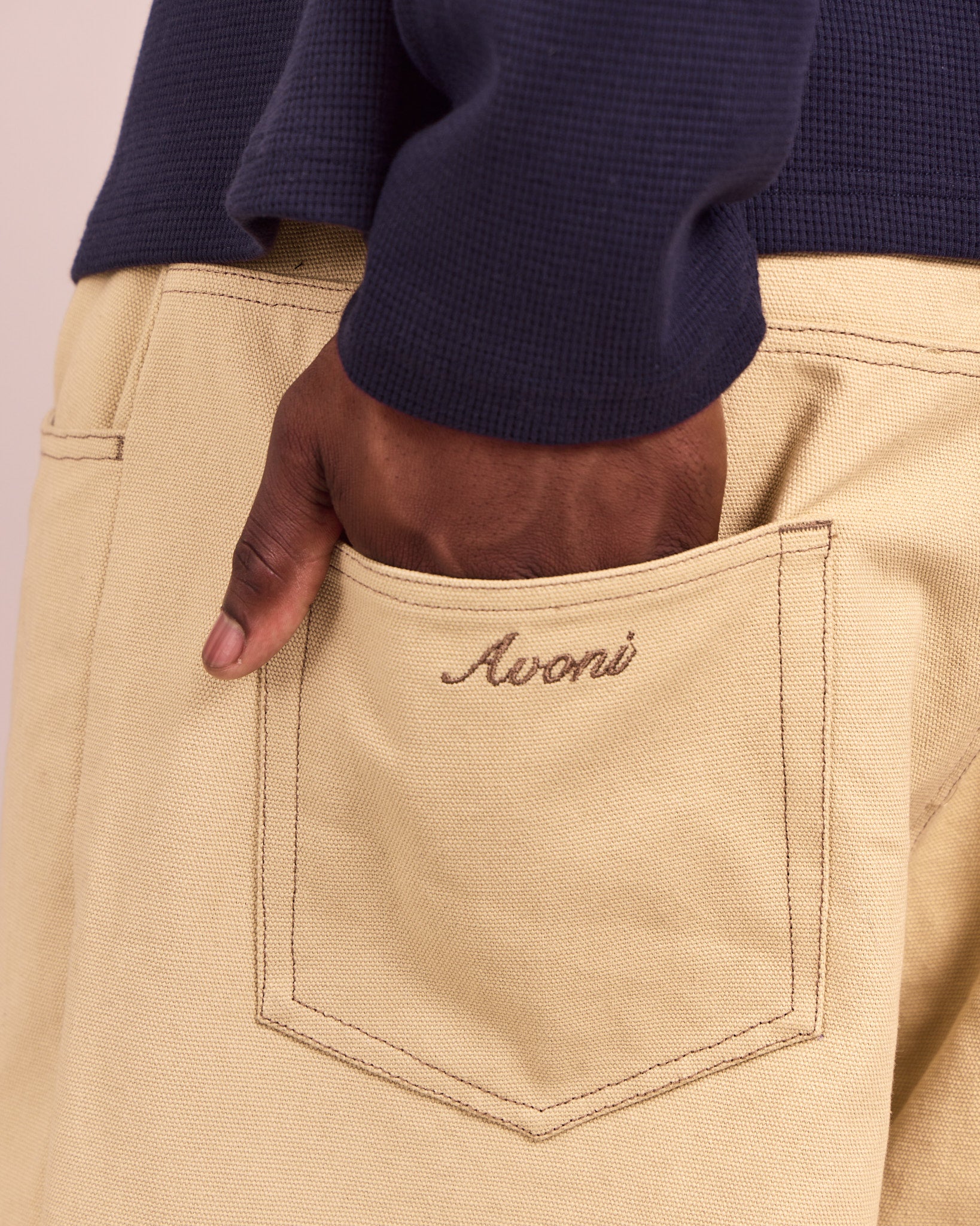 Baggy Duck Dart Jeans - Sand