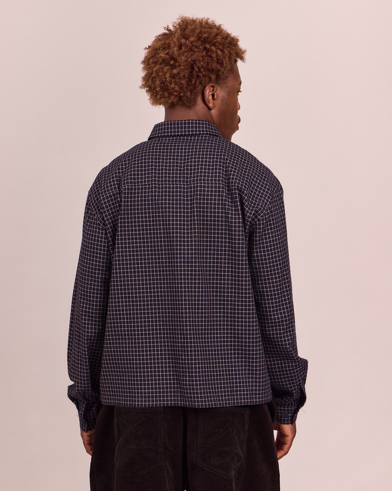 LS Checkered Shirt - Black/Blue