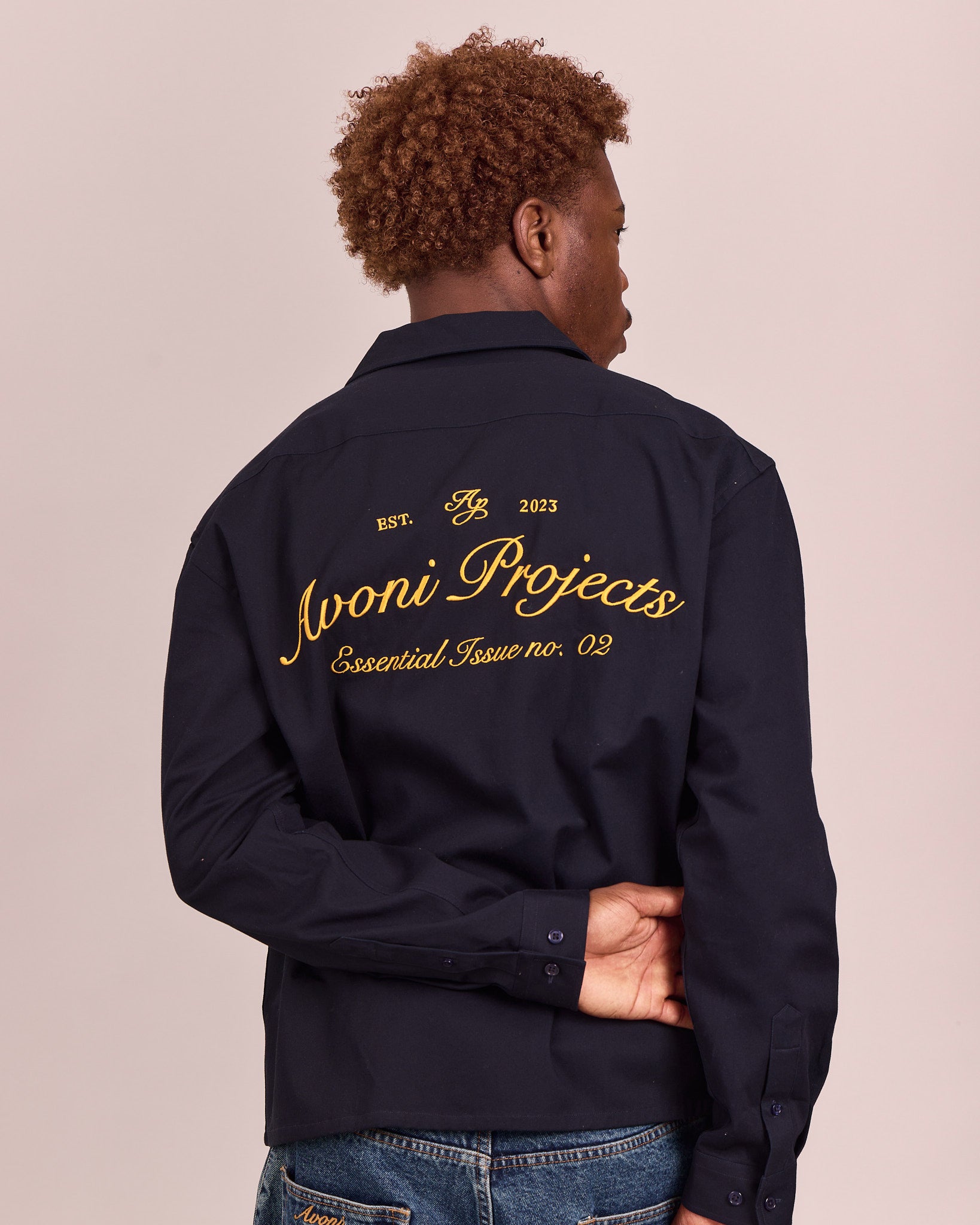 LS Canvas Essential Shirt - Navy Issue 02