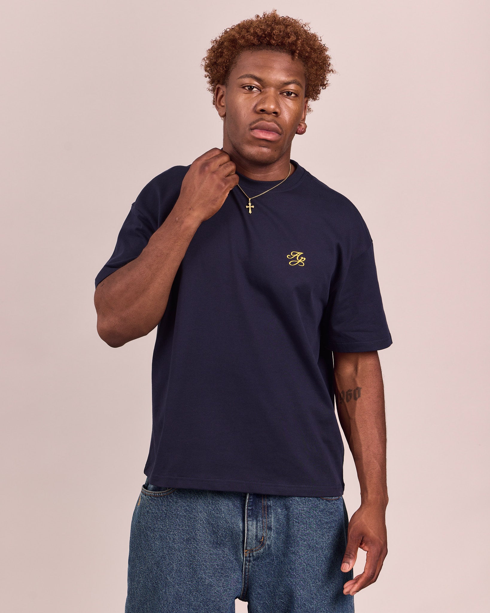 Classic SS Essential Tee - Navy