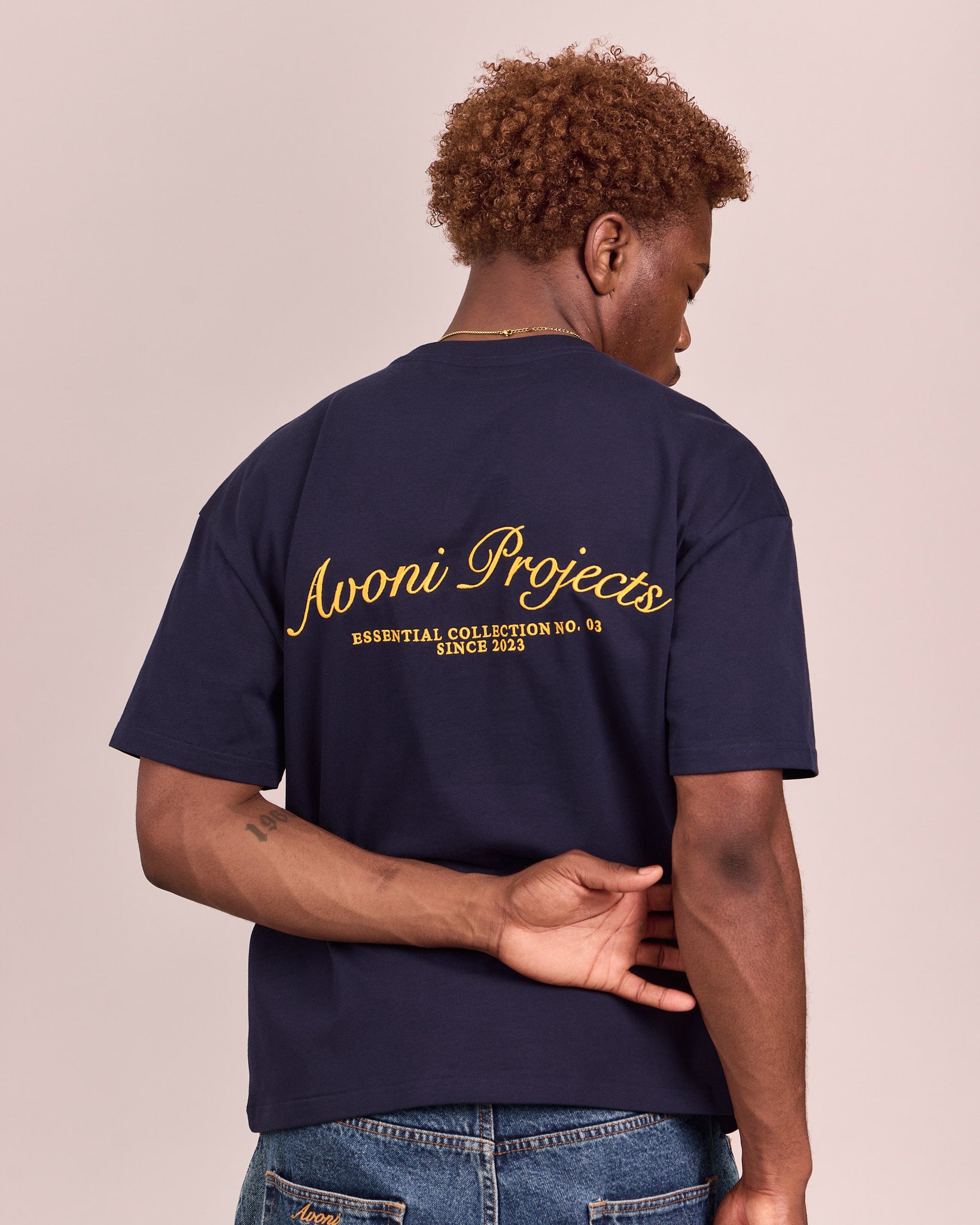 Classic SS Essential Tee - Navy