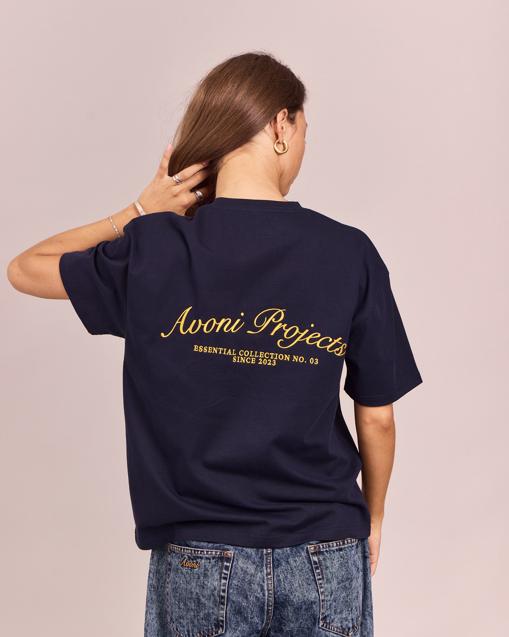 Classic SS Essential Tee - Navy
