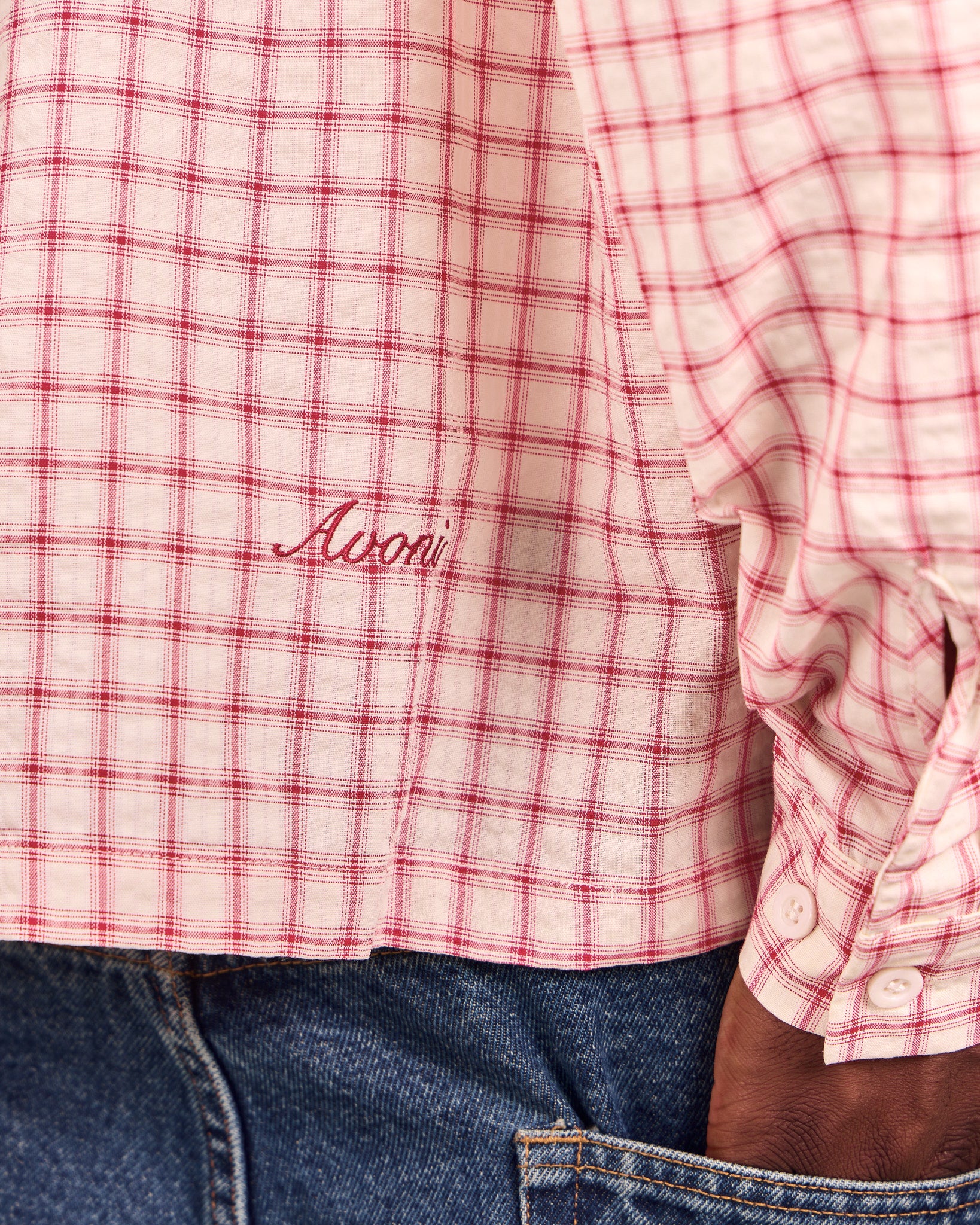 LS Checkered Shirt - Big Red Check