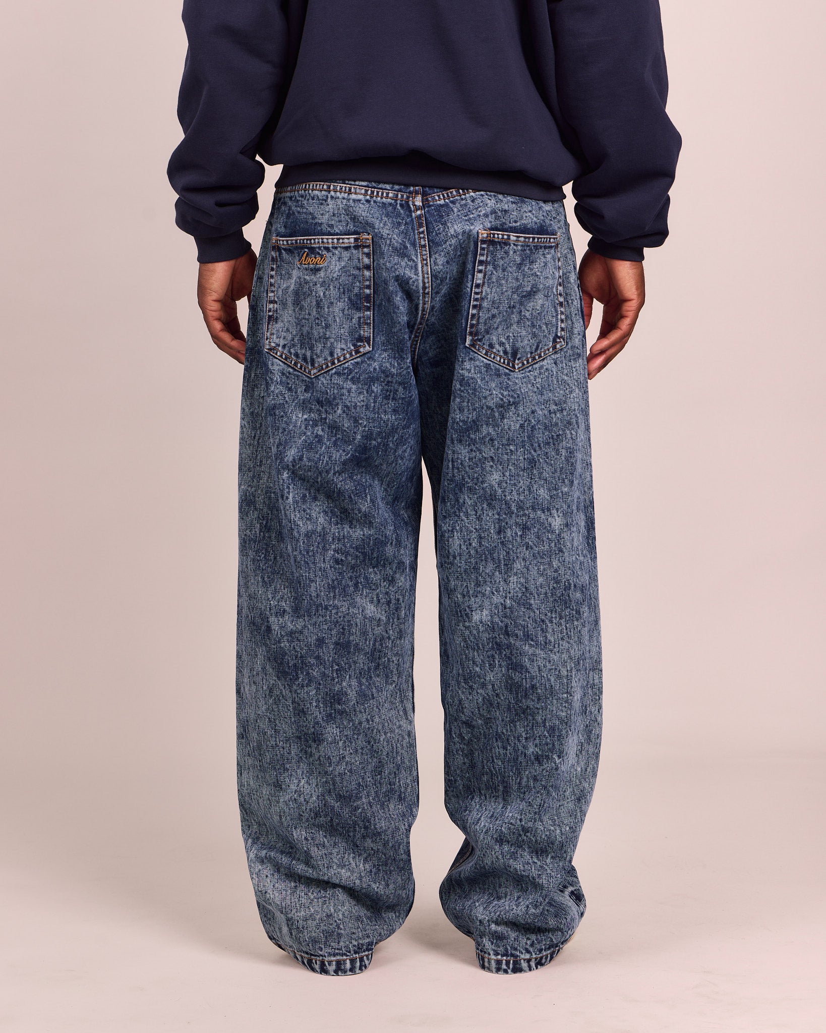 Baggy Jeans - Washed Blue