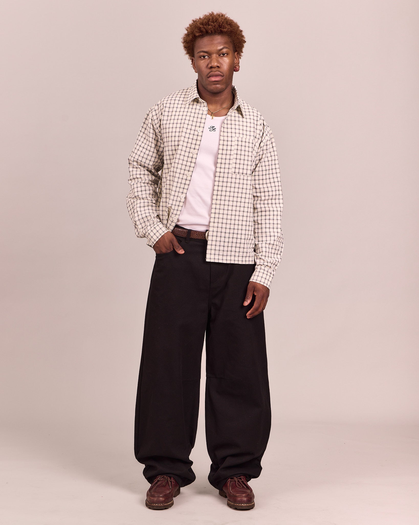 Baggy Duck Dart Jeans - Black