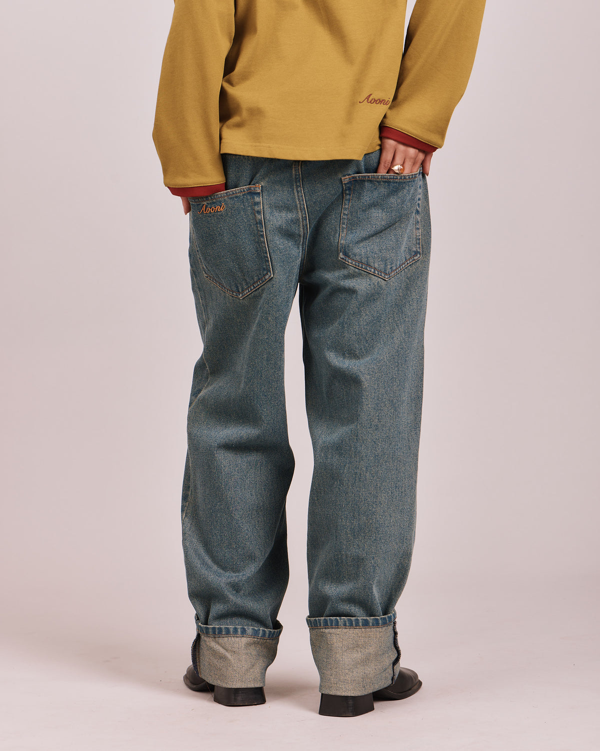 Straight Cut Jeans - Dark Vintage