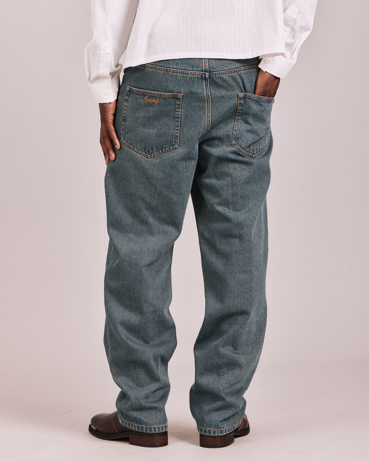 Straight Cut Jeans - Dark Vintage