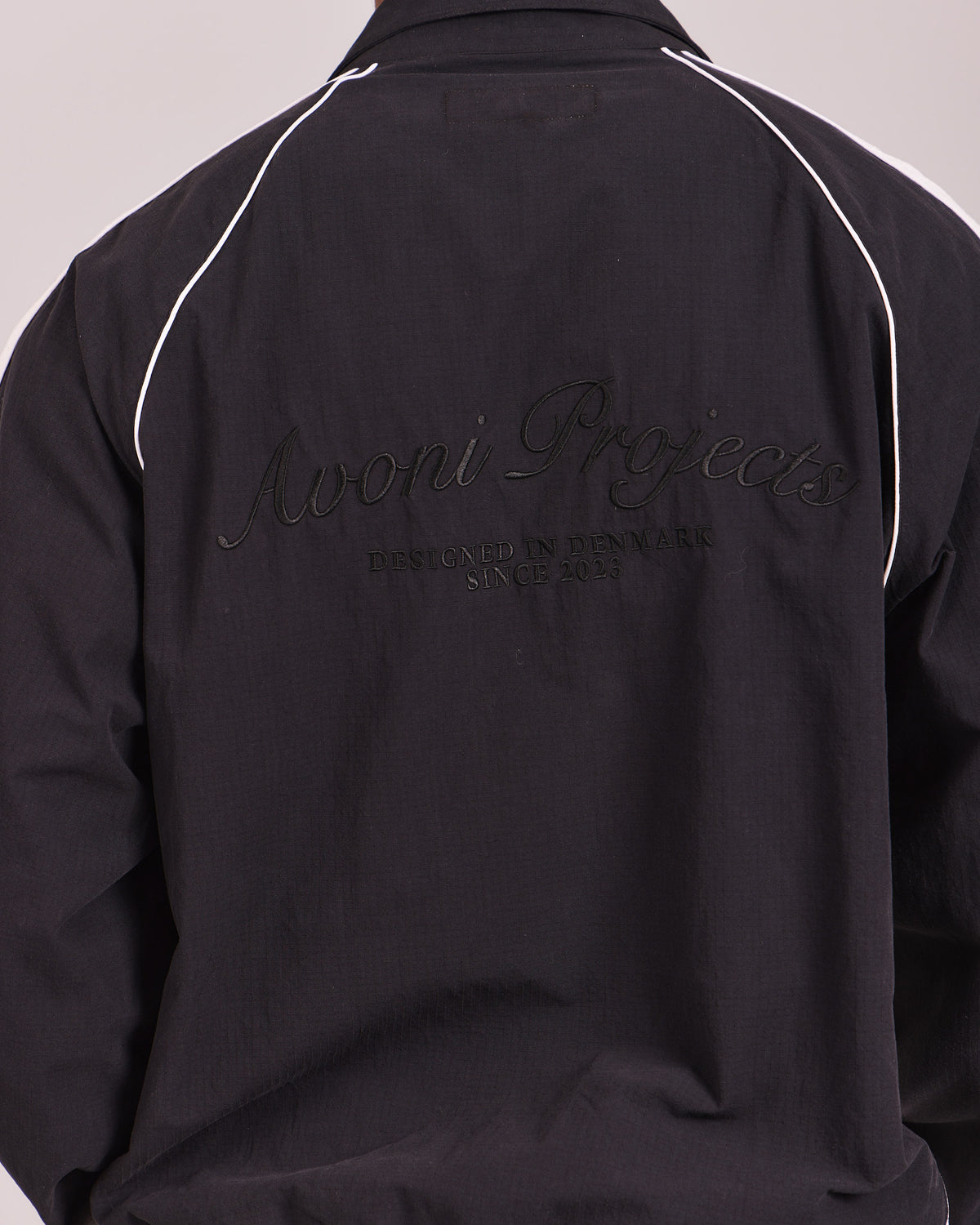 Essential Track Jacket - Black/Off White