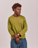 LS Ringer Tee - Dark Moss/Wine Red