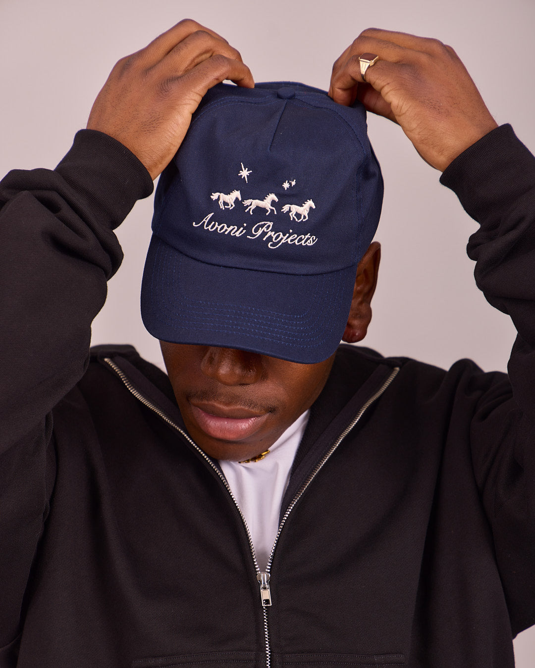 5-Panel Rodeo Cap - Navy