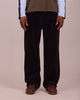 Straight Corduroy Pants - Black