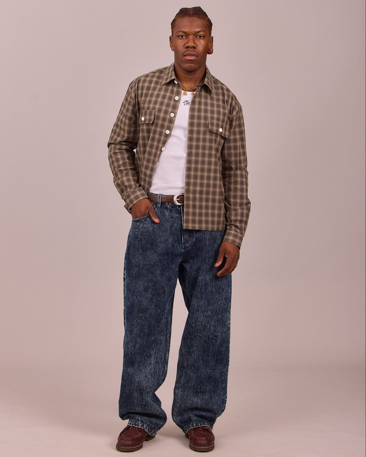 Baggy Jeans - Washed Indigo