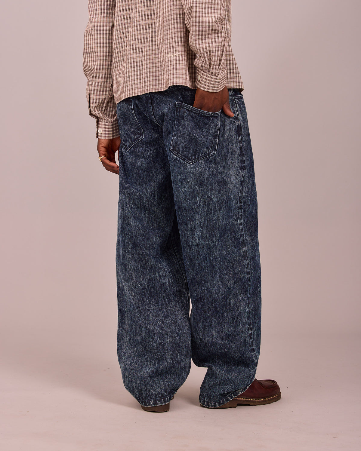 Baggy Jeans - Washed Indigo