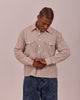 LS Checkered Shirt - Beige/Brown