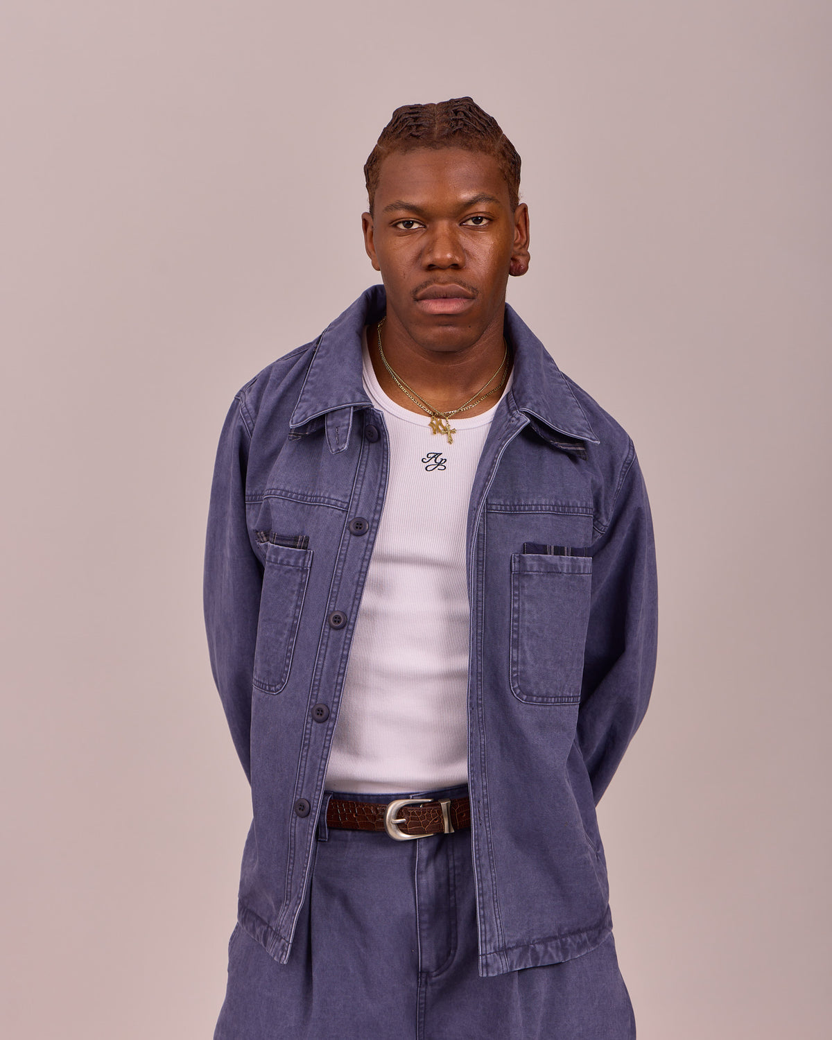 Chore Jacket - Washed Navy