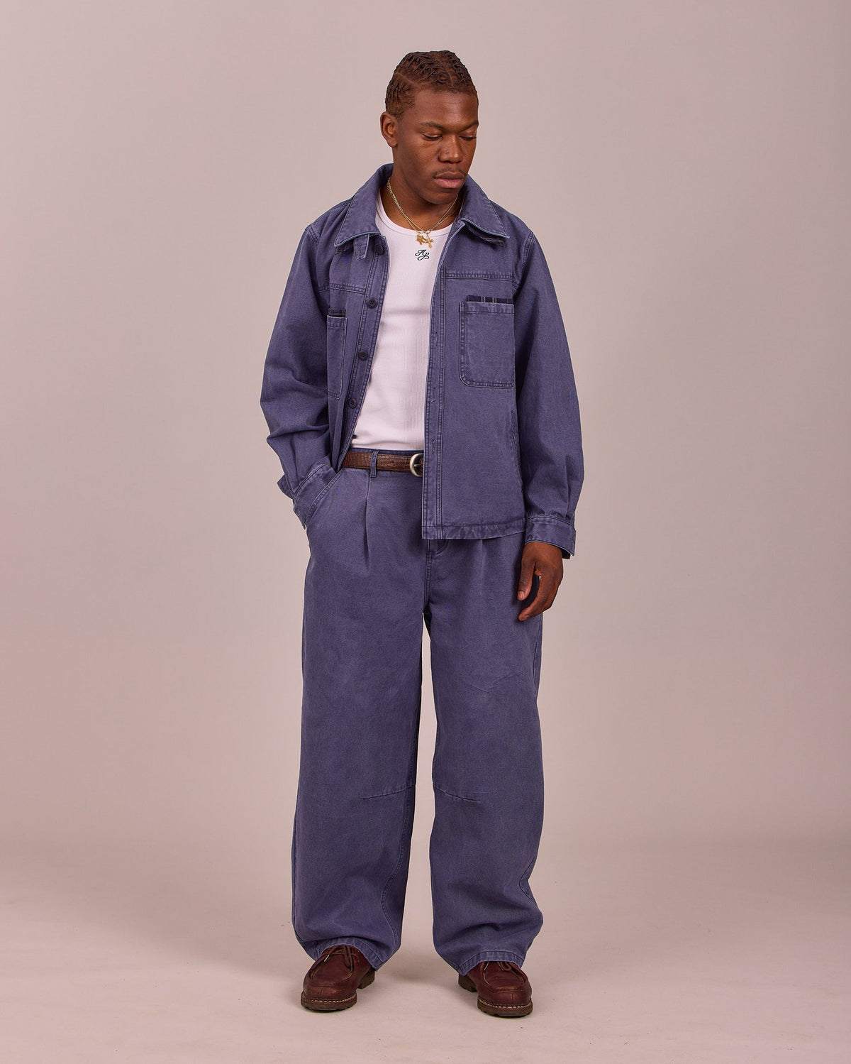 Chore Jacket - Washed Navy