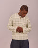 LS Classic Waffle Tee - Green Check