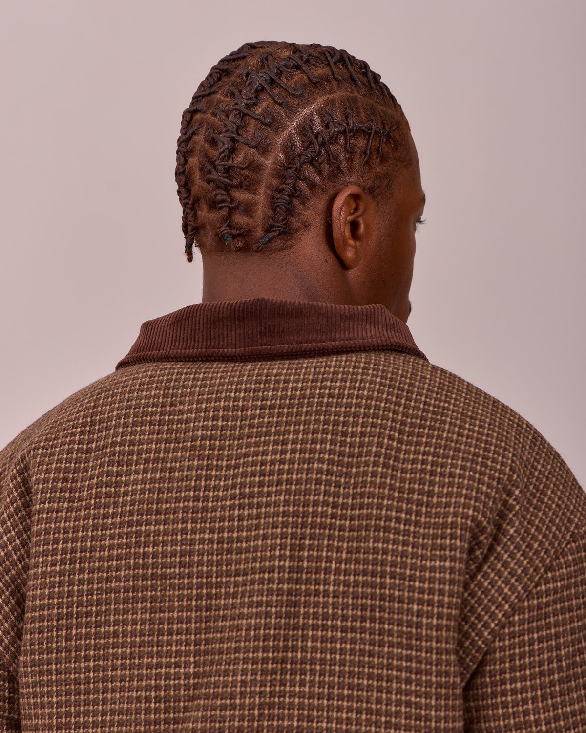 Checkered Bomber Jacket