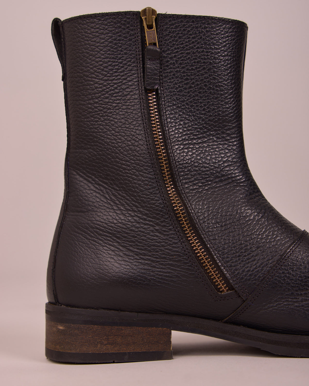 Leather Boots - Black