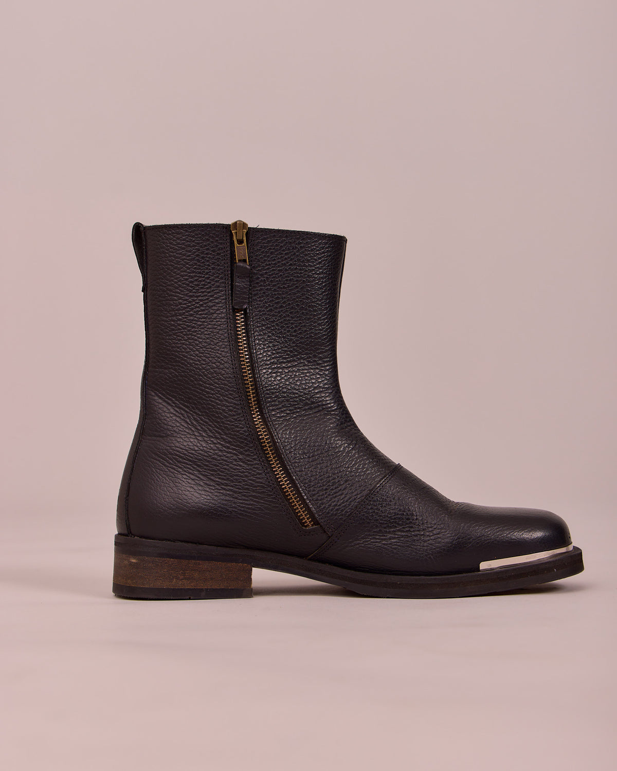 Leather Boots - Black