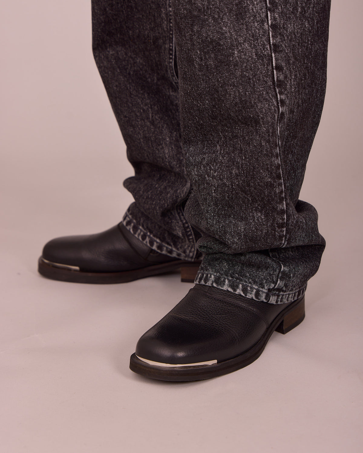 Leather Boots - Black