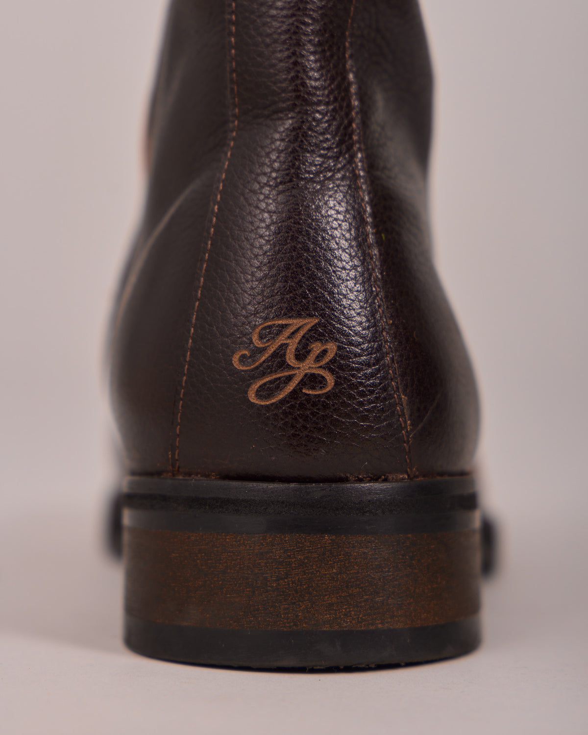 Leather Boots - Dark Brown