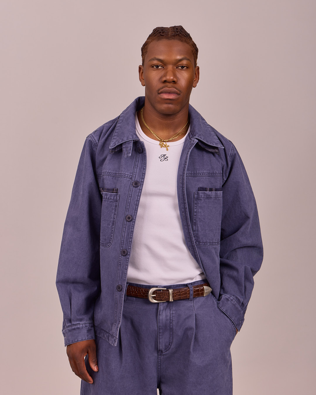 Chore Jacket - Washed Navy