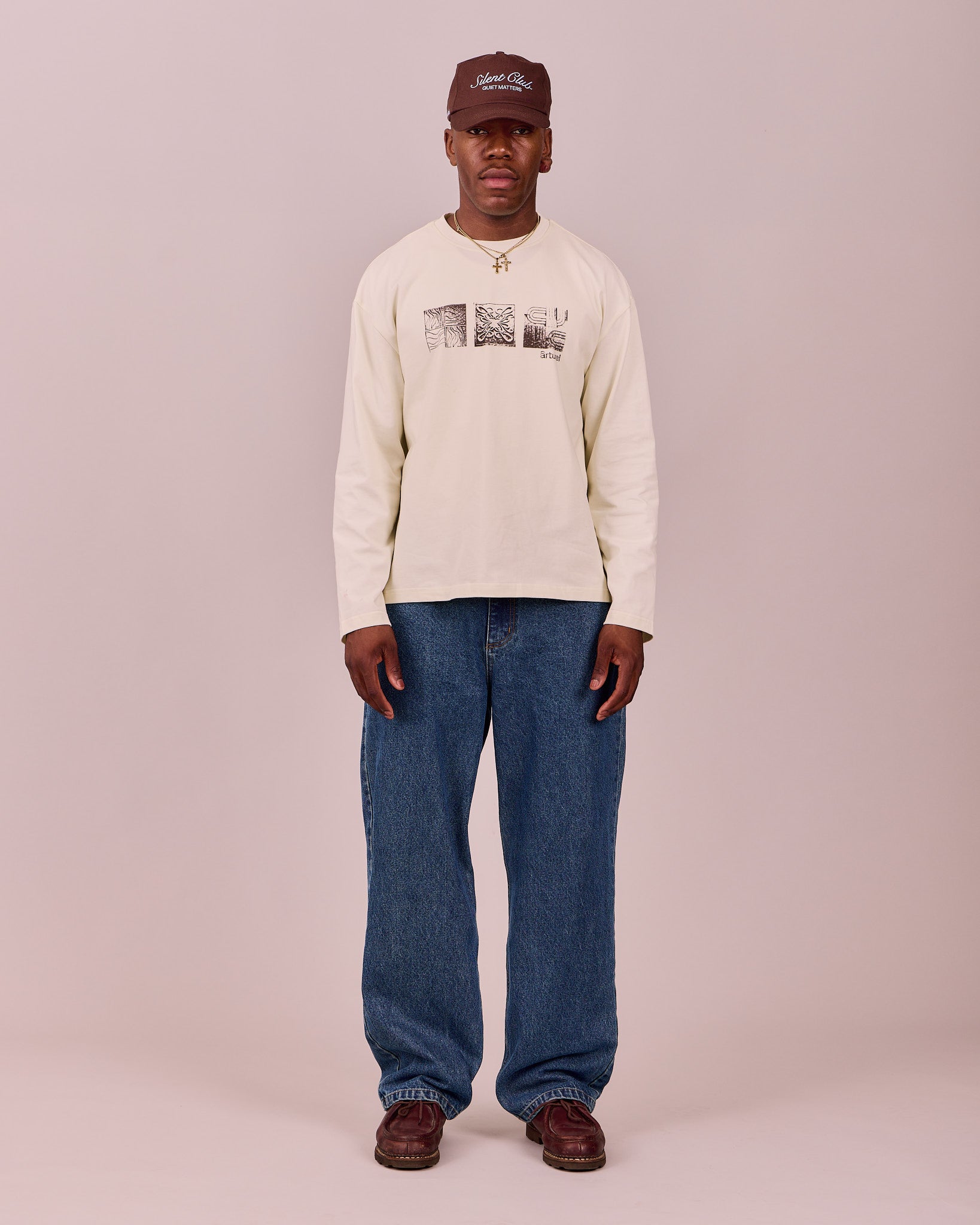 LS Classic Art Tee - Marshmallow