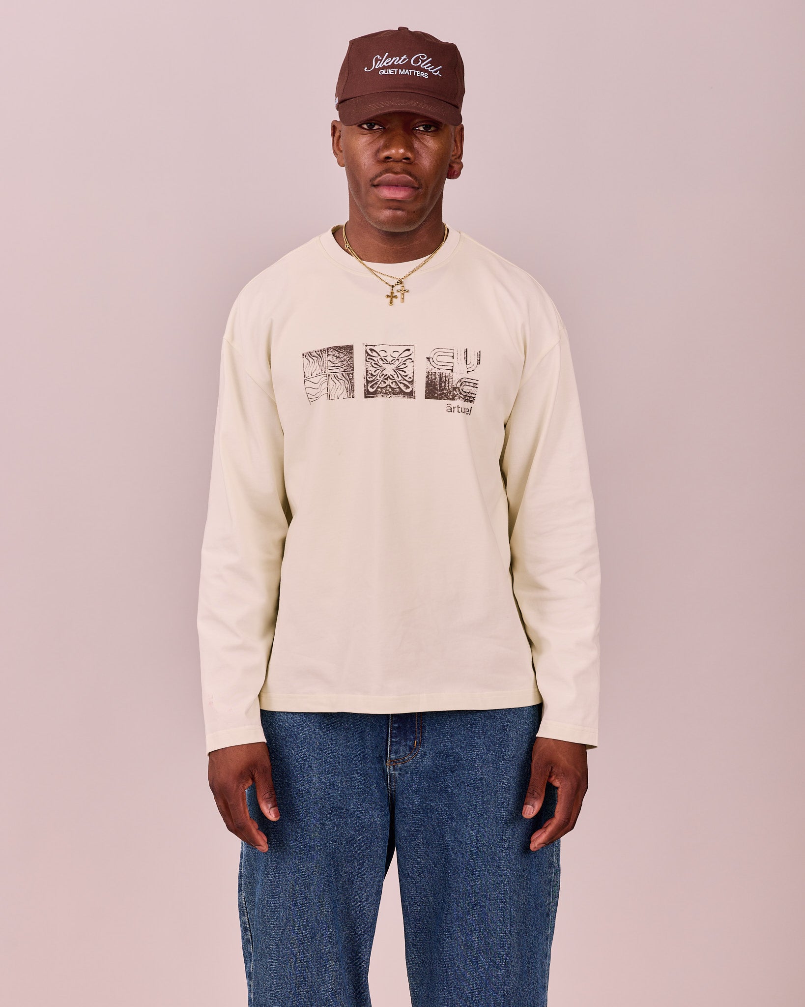 LS Classic Art Tee - Marshmallow