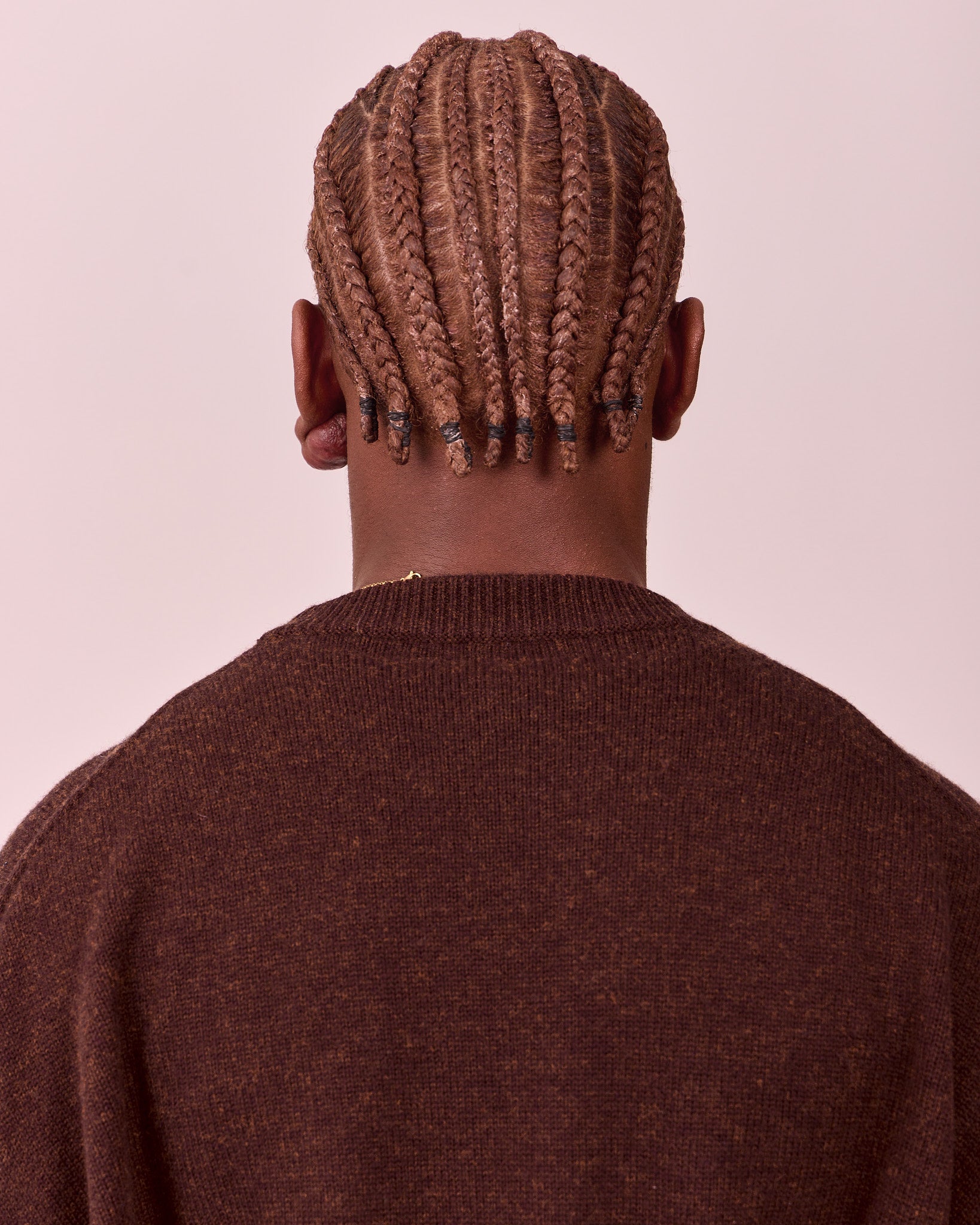 Merino O-Neck Knit - Coffee Bean