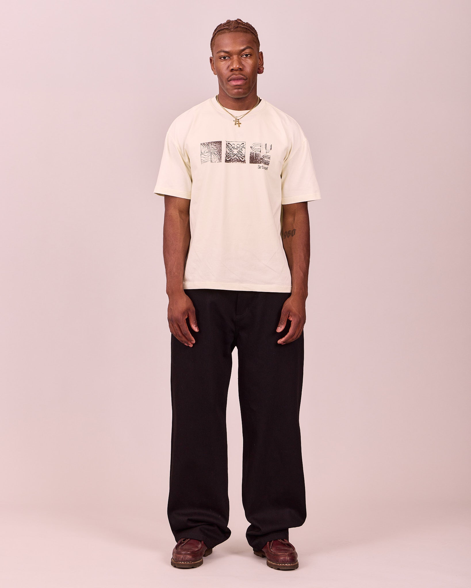 SS Classic Art Tee - Marshmallow
