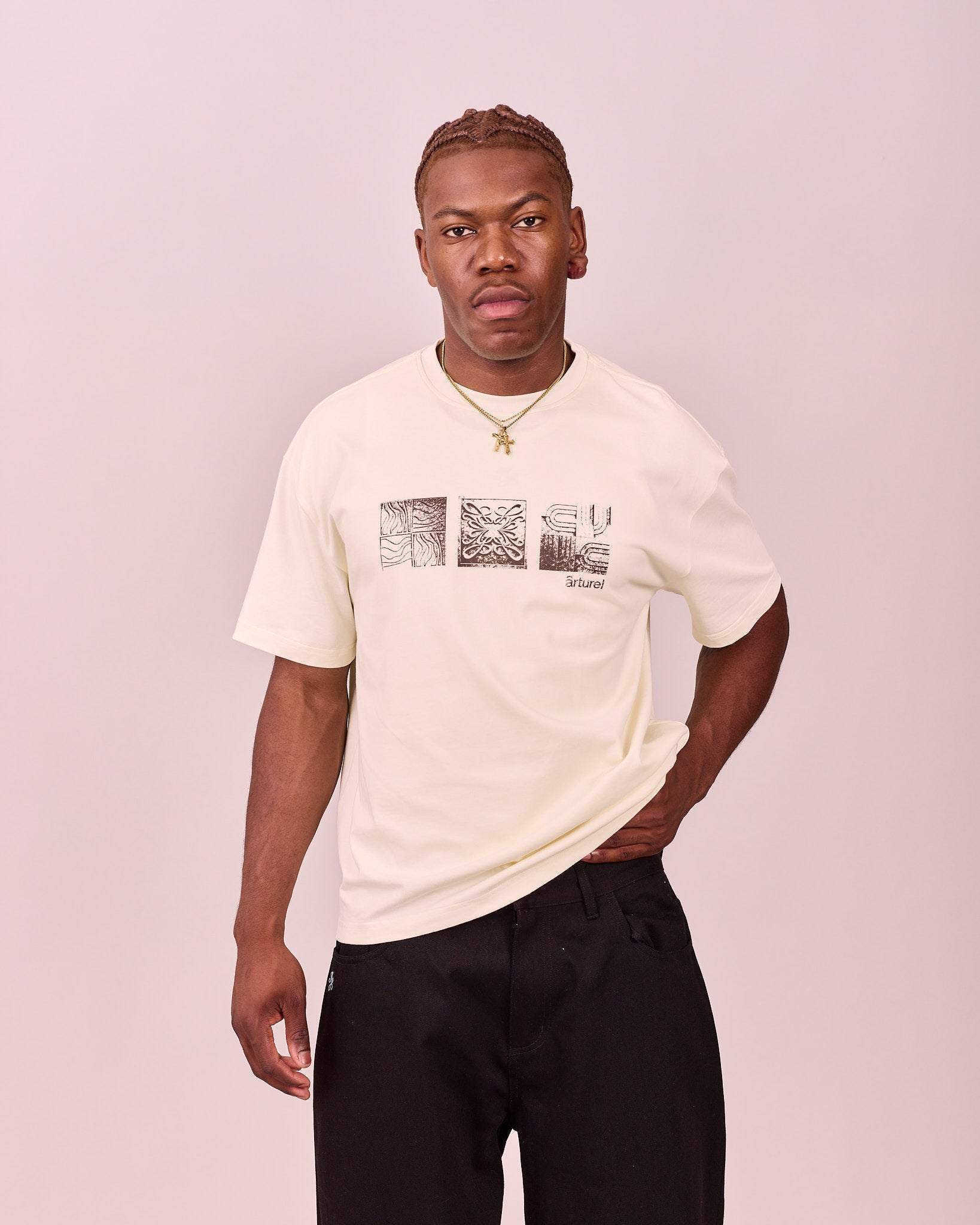 SS Classic Art Tee - Marshmallow