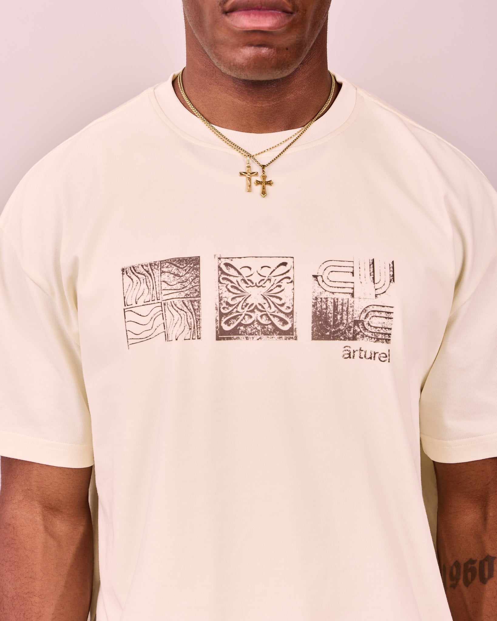 SS Classic Art Tee - Marshmallow