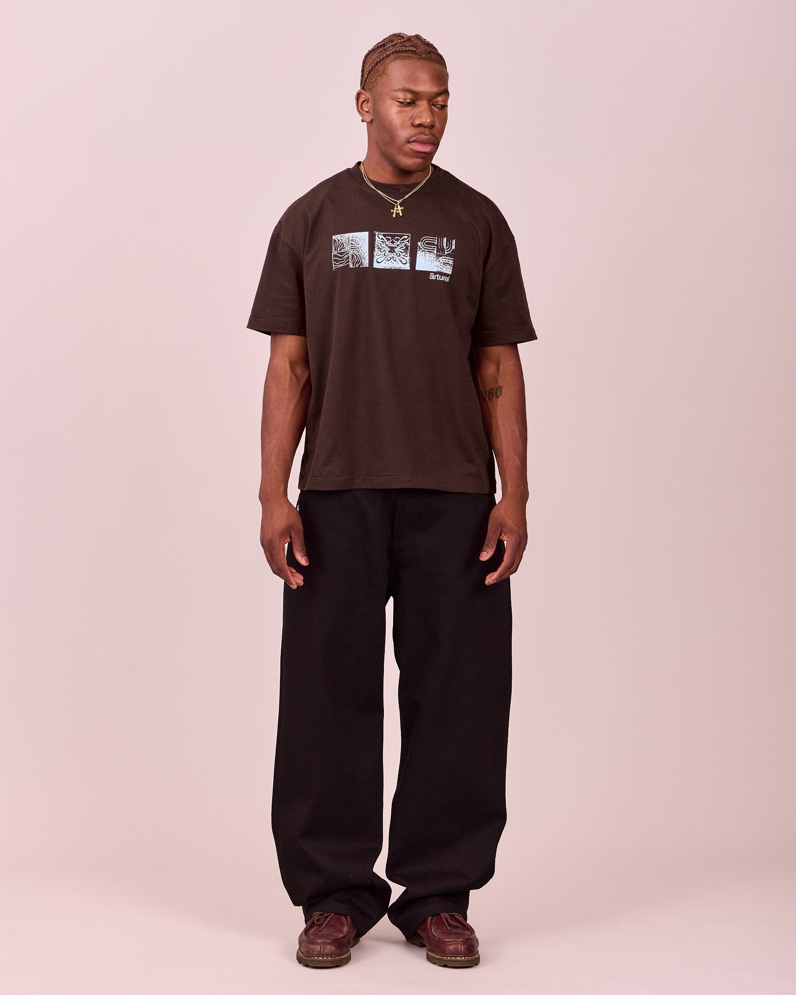 SS Classic Art Tee - Coffee Bean