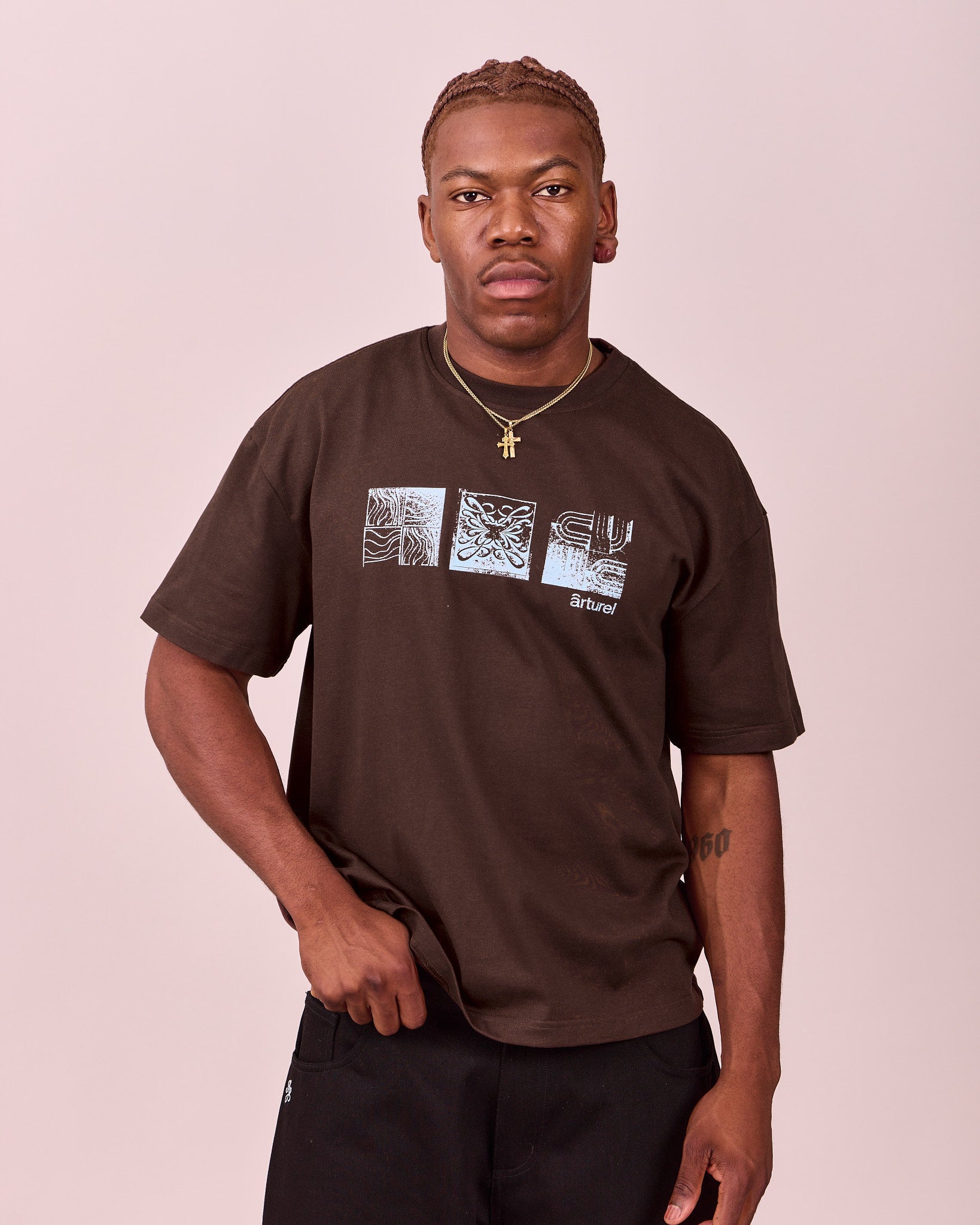 SS Classic Art Tee - Coffee Bean