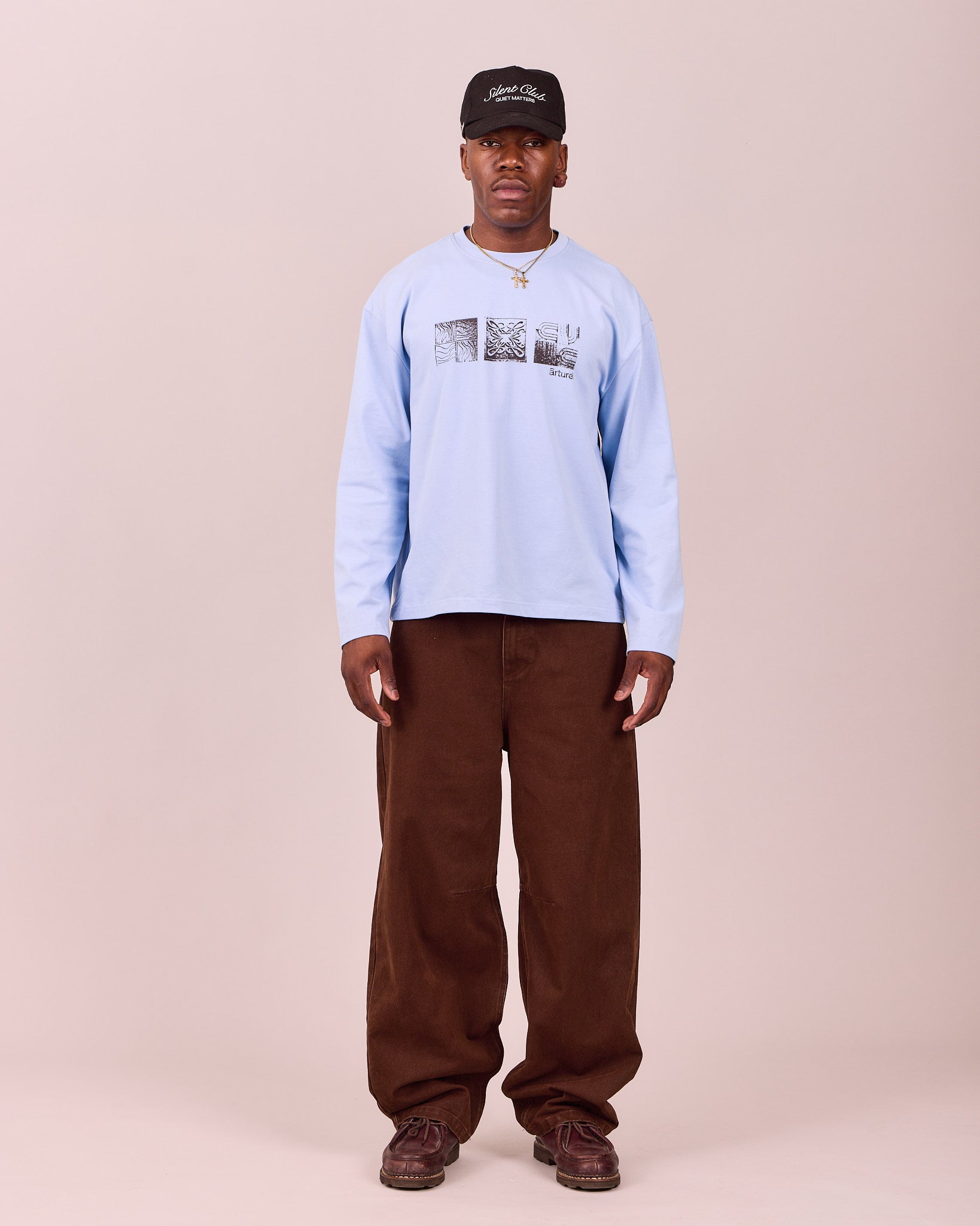 LS Classic Art Tee - Saltwater Blue