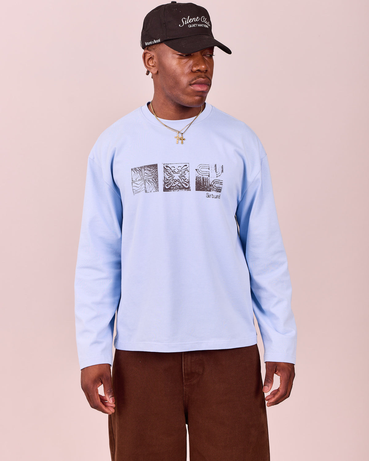 LS Classic Art Tee - Saltwater Blue