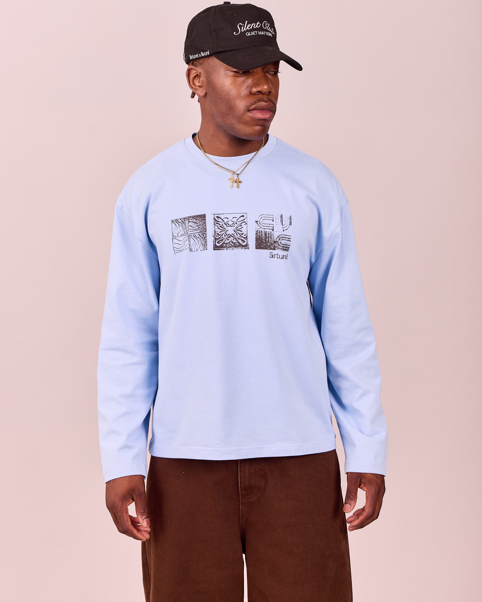 LS Classic Art Tee - Saltwater Blue