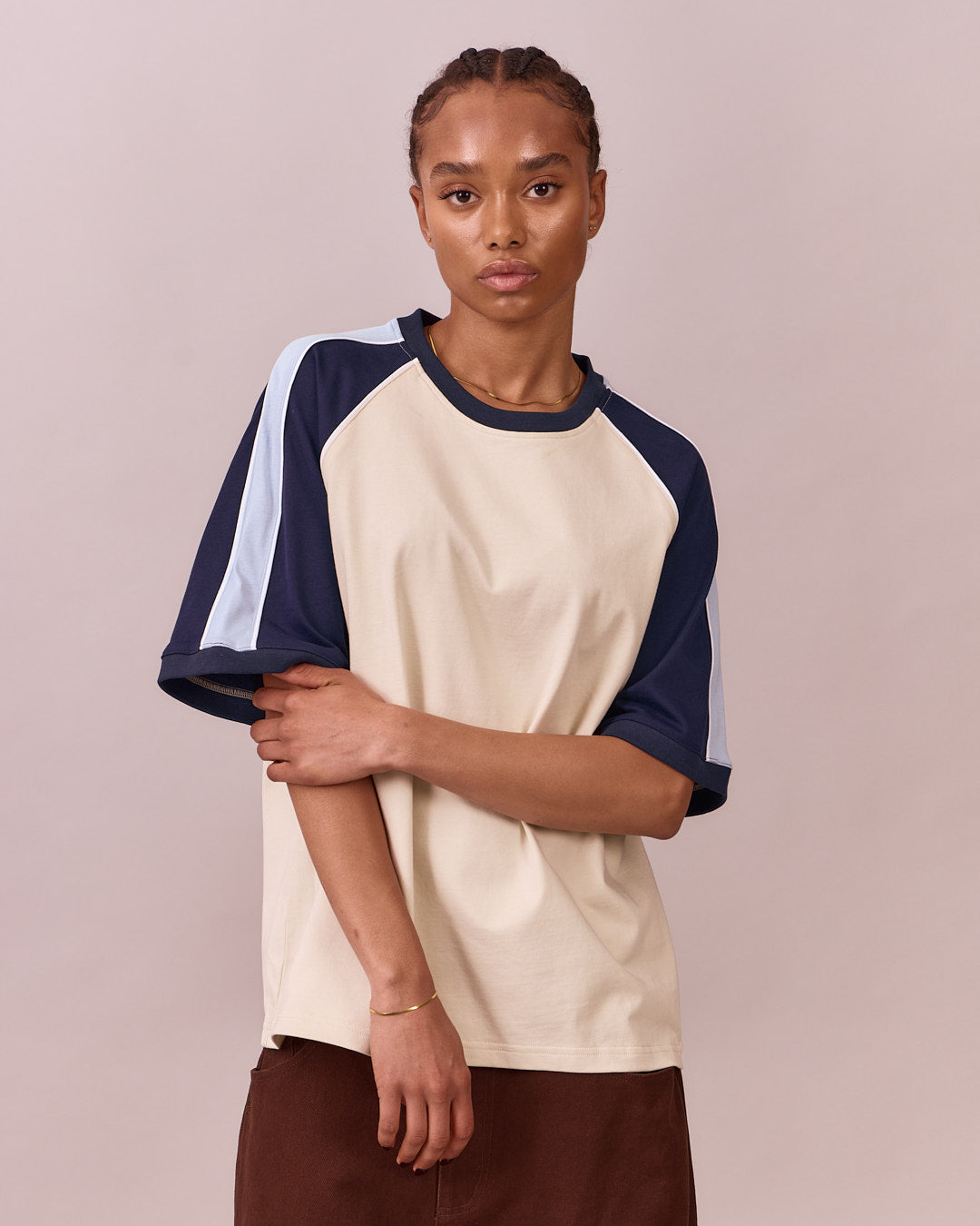 SS Raglan Boxy Tee - Off White