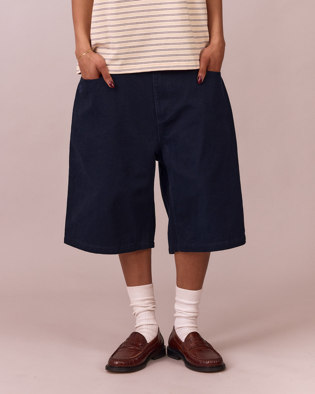 Baggy Jorts - Navy
