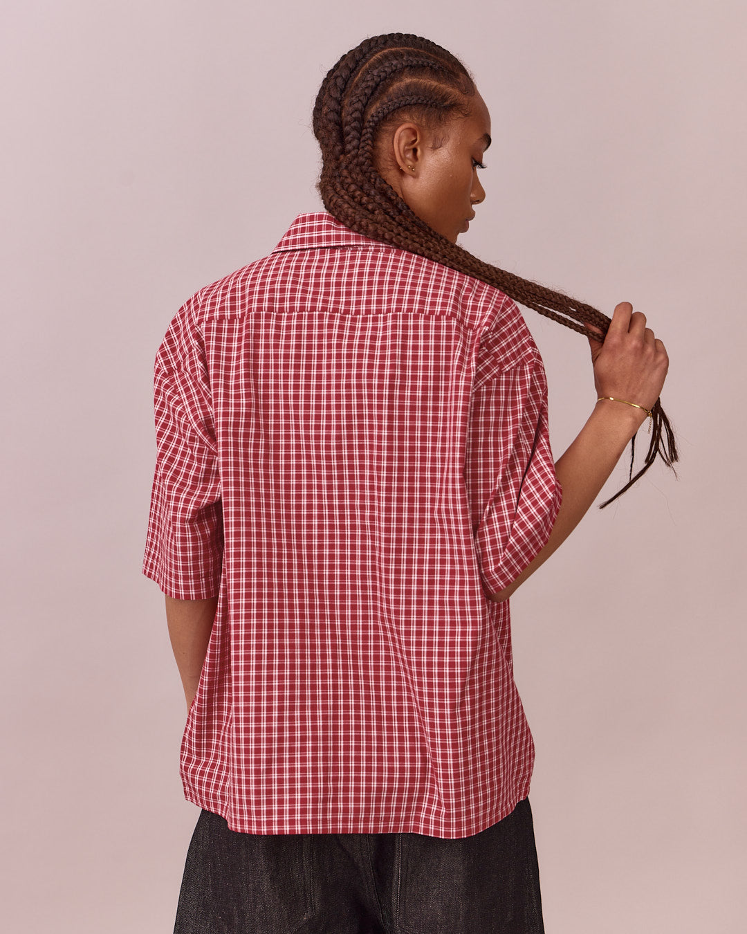 SS Checkered Shirt - Red/White