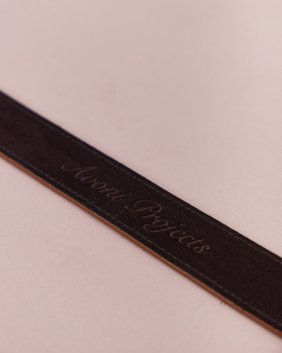 Leather Belt - Cow Hair