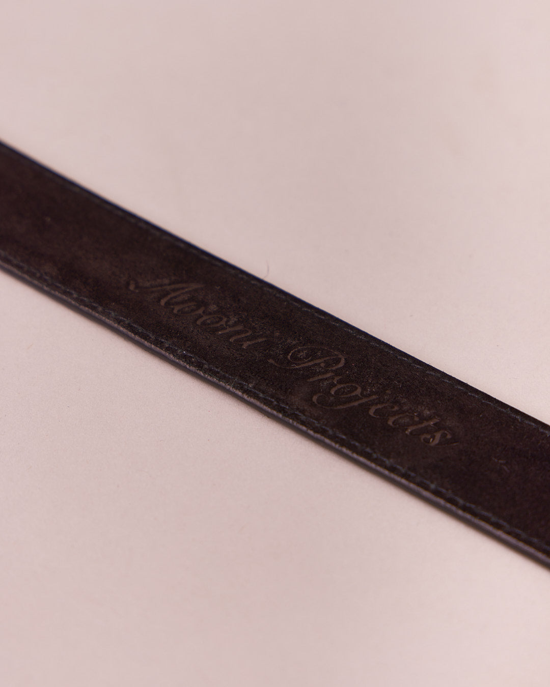 Leather Belt - Black